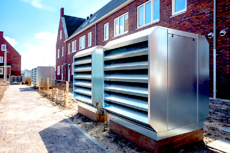 Geluiddempende warmtepomp omkasting DICE