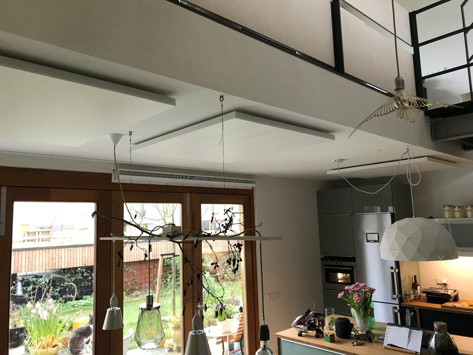 Minder galm in de keuken