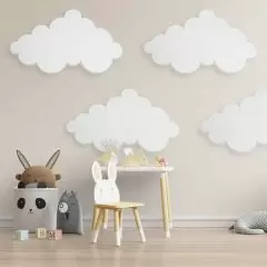 Akoestische panelen, absorptiepaneel, kinderkamer