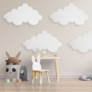 Wolk toegepast in een kinderkamer