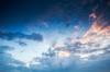 Bewolkte lucht
